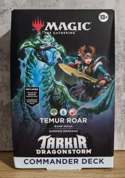 Magic The Gathering - Tarkir Dragonstorm - Temur Roar Commander Deck - Image 1