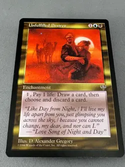 MTG-Unfulfilled Desires Mirage-Unplayed NM- Magic the Gathering-Reserve List - Image 3