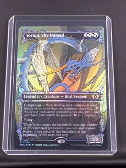 MTG Yorion, Sky Nomad (Halo Foil) MUL Rare Foil #194 - Image 1
