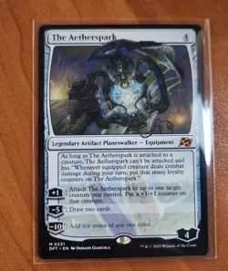 Magic MTG The Aetherspark DFT 0231 Regular Mythic - NM condition - Image 1
