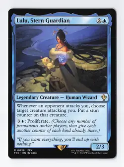 Lulu, Stern Guardian Normal R Final Fantasy MTG Magic the Gathering Card NM - Image 1