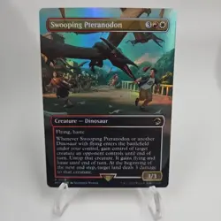 Swooping Pteranodon Foil Borderless, Universes Beyond Jurassic World Collection - Image 1