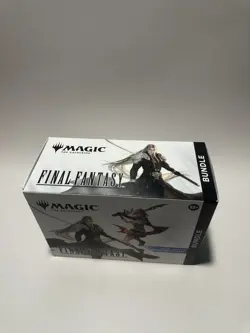 Magic: The Gathering Final Fantasy Bundle WOTC 9 Play Booster New/Sealed In Hand - Image 1