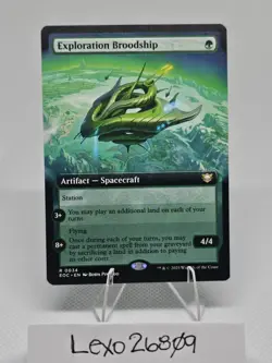 Exploration Broodship (Extended Art) / Edge Of Eternities MTG / NON-FOIL - Image 1