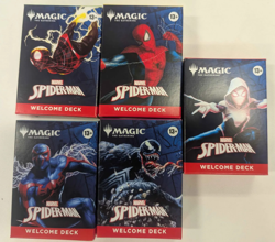 Spider-Man Magic the Gathering Welcome Deck Complete Set NEW - Image 1