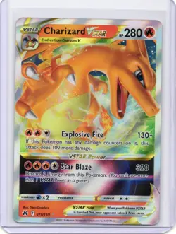 Pokemon TCG Charizard VSTAR Crown Zenith Holo Ultra Rare Card 019/159 - Image 2