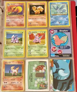 Vintage Pokemon Card Collection - No Binder Lot 5 Pages - Holo - Modern LP/NM - Image 5