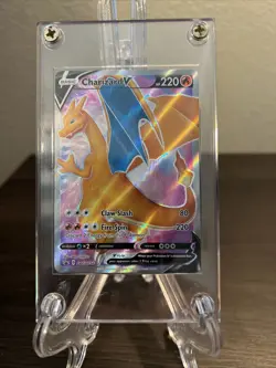 Pokemon TCG Charizard V SWSH Black Star Promo SWSH050 Holo Promo - Image 1