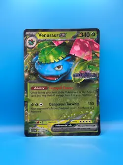 Pokemon Venusaur ex 001/142 JUMBO Cards Holo - Image 1
