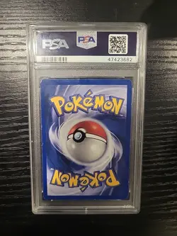 1999 Pokemon Base Set Holo Blastoise 2/102 Holo Rare PSA 3 - Image 2