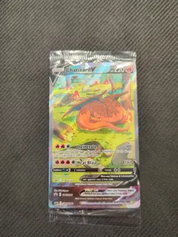 Charizard V Vmax Sealed UPC Promo Miscut Error Pokemon - Image 1