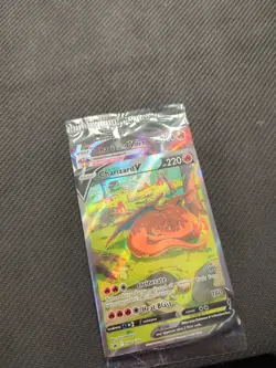 Charizard V Vmax Sealed UPC Promo Miscut Error Pokemon - Image 4