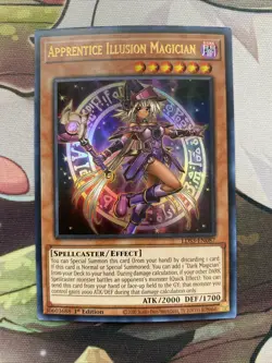 Yugioh! Apprentice Illusion Magician - LDS3-EN087 - Ultra Rare - 1st Ed NM/M - Image 1