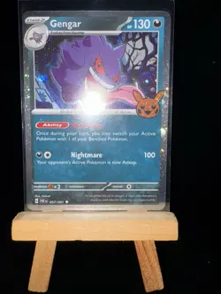 GENGAR - 057/091 Trick Or Trade - Cosmos Holo - 2024 - Pokemon TCG Card - Image 4