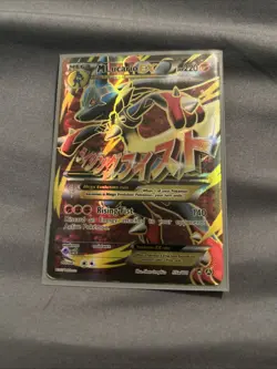 Pokemon M Lucario EX 55a/111 Alternate Art Promo Holo Card NM - Image 1