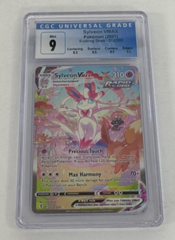 2021 Pokemon Card - Sylveon VMAX - Evolving Skies - CGC Mint 9 - Image 2