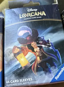 Disney Lorcana TCG Trading Card Sleeves 65 Count New Sealed Lot Of 3 - Image 3