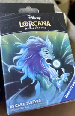 Disney Lorcana TCG Trading Card Sleeves 65 Count New Sealed Lot Of 3 - Image 4