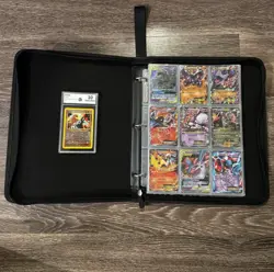 XY & GX Pokemon Card Binder Lot Of 72 Cards + Entei Graded 10. Read Description! - Image 1