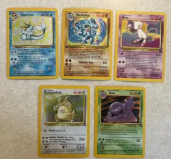 Pokemon Card Lot Vintage Holos Base Set Jungle Fossil Promos 1st Edition 🎆 - Image 1
