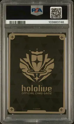 2024 HOLOLIVE OFFICIAL CARD GAME JPN HBP02-QUINTET SPCTRM YUZUKI CHOCO PSA 10 - Image 2