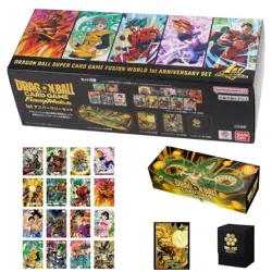 Dragon Ball Super Card Game Fusion World 1st Anniversary Set NEW - Image 1