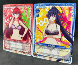 High School DxD RIAS AKENO 01-017a 055a Set Precious Memories Card Game Anime - Image 1