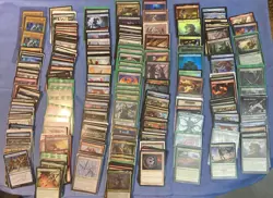 Magic the Gathering MTG Vtg Lot 350 Cards Estate As Found Not Searched See Photo - Image 1
