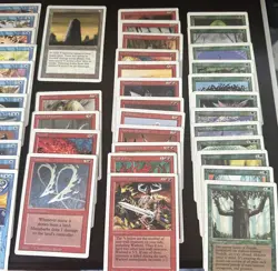 Lot of 76 Vintage Magic The Gathering MTG Revised 3rd Edition Cards - Image 2