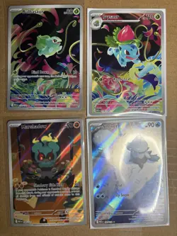 Pokemon Mega Evolution FA/IR Card Lot, Bulbasaur, Ivysaur, Marshadow, etc - Image 4