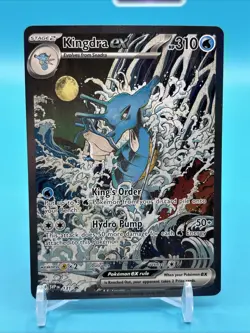 Kingdra ex 131 Sv: Scarlet & Violet Promo Cards Holo NEar Mint - Image 1