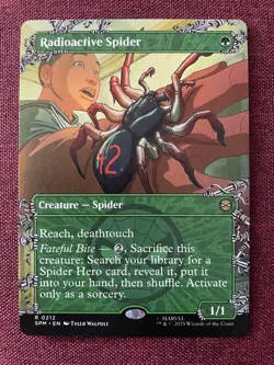 Radioactive Spider SHOWCASE NM/M MTG Spiderman Magic Card - Image 1