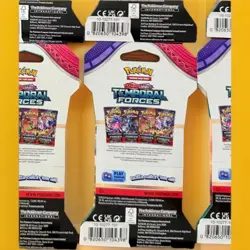 10 X Pokemon Scarlet & Violet Temporal FORCES 10 Booster Packs Sealed 100 Cards - Image 4