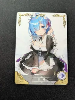 Rem - R - NS-1M14R-08 Goddess Story NS-14 Anime Waifu Trading Card - Image 1