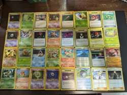Pokemon cards lot #3 100+ Comm/Uncomm Rare/Holos various sets and eras - Image 1