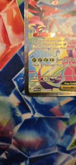 Mega Venusaur EX SIR 177/132 Mega Evolution English pokemon TCG Near Mint Card - Image 4