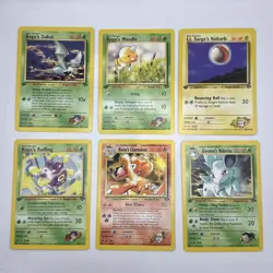Pokemon 1st Edition Gym Card Lot - Image 1