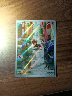 Litleo 139/132 Illustration Rare Pokemon Card Mega Evolutions - English TCG - Image 1