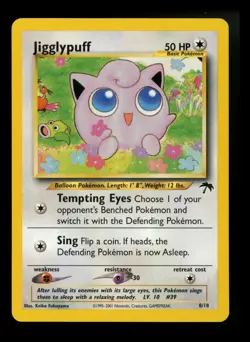Jigglypuff 8/18 Southern Islands 2001 Nintendo Promo Rare Pokemon Card TCG - Image 1