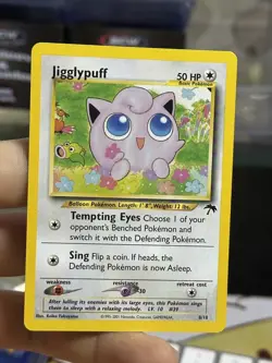Jigglypuff 8/18 Southern Islands 2001 Nintendo Promo Rare Pokemon Card TCG - Image 3