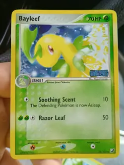 Pokemon Cards Ex Unseen Forces Chikorita 52/115 & Bayleef 35/115 Reverse Holo - Image 4