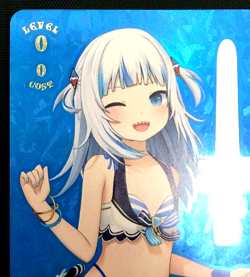 Weiss Schwarz Hololive Gawr Gura Card Summer Collection HOL WE44-41 SP Limitred - Image 2