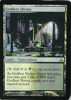 Magic The Gathering - Godless Shrine 1993-2006 • R•157 - Image 1