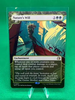 MTG - Nature's Will (WOT) - Image 1