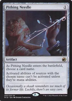 Pithing Needle Innistrad: Midnight Hunt Regular - Image 1