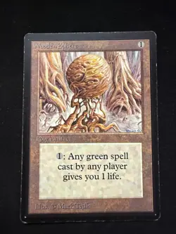 Magic The Gathering: Beta Wooden Sphere MTG Beta - Image 1