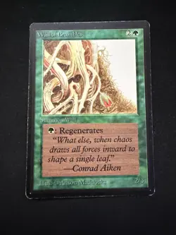 Magic The Gathering: Beta Wall of Brambles MTG Beta - Image 1