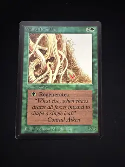 Magic the Gathering: Beta Wall of Brambles MTG Beta - Image 1