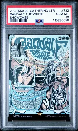 PSA 10 Gandalf the White Poster 0732 M Borderless - Image 3