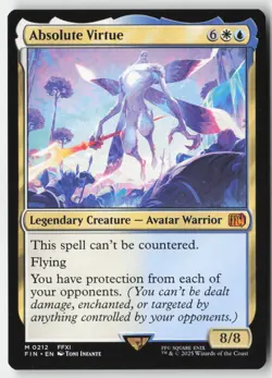 MTG - Absolute Virtue M FINAL FANTASY 212 LP-NM - Image 1